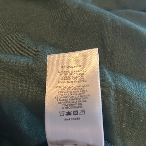 Express Portofino dark green blouse. Size Small /Slim New with tags - Picture 6 of 8